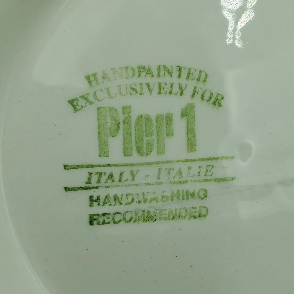 Pier 1 Striped Soup Cereal Serving Bowls Pier 1 Imports Summer Stripes Bowls